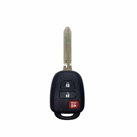 KeylessFactory:Remote Head Keys:Toyota 3 Button Remote Key (H CHIP)